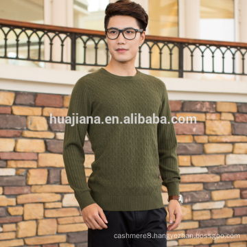 man's cashmere thick knitting sweater